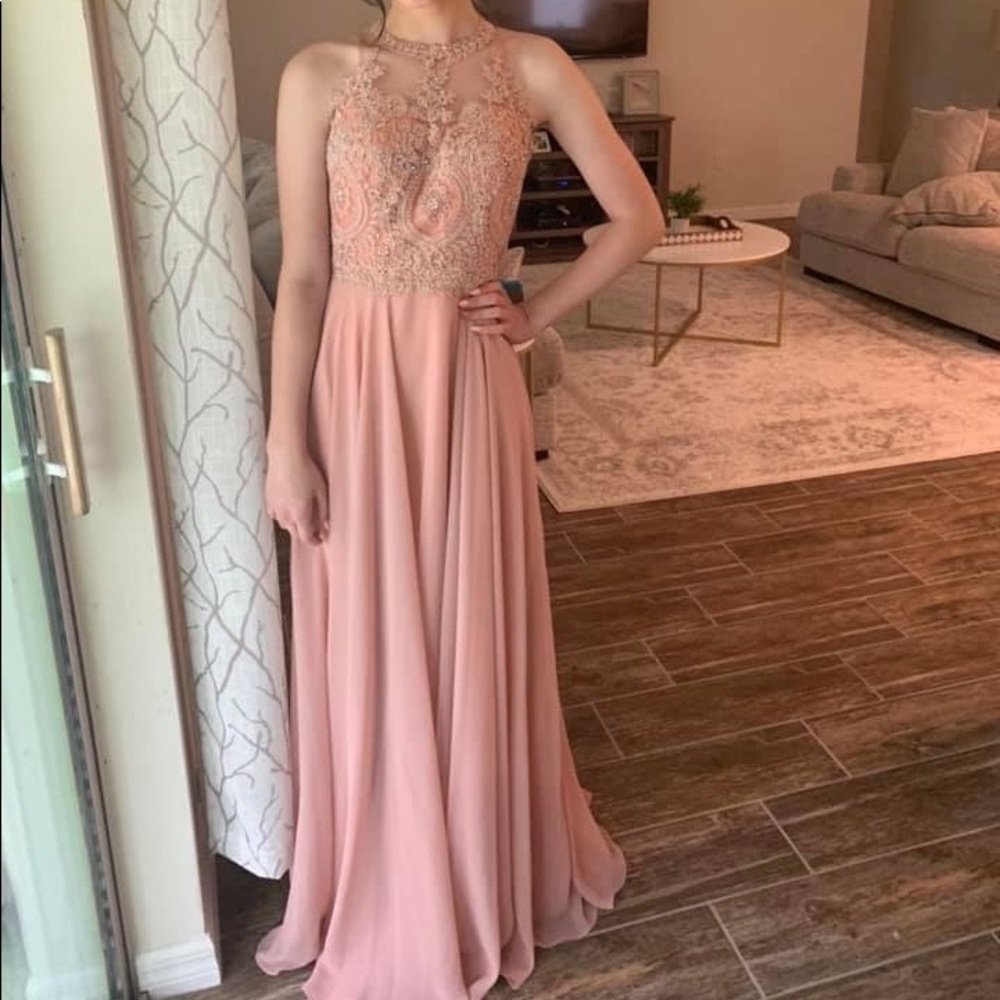 Light Pink Prom Dress